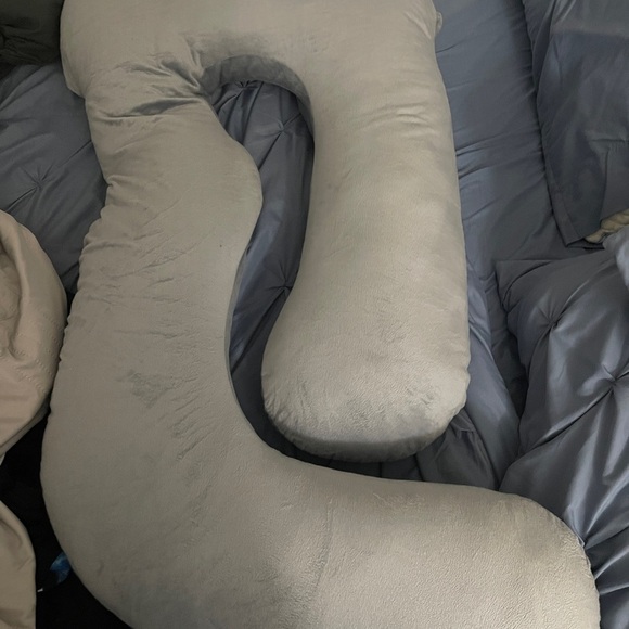 Other - Gray U-Shaped Body Pregnancy Pillow